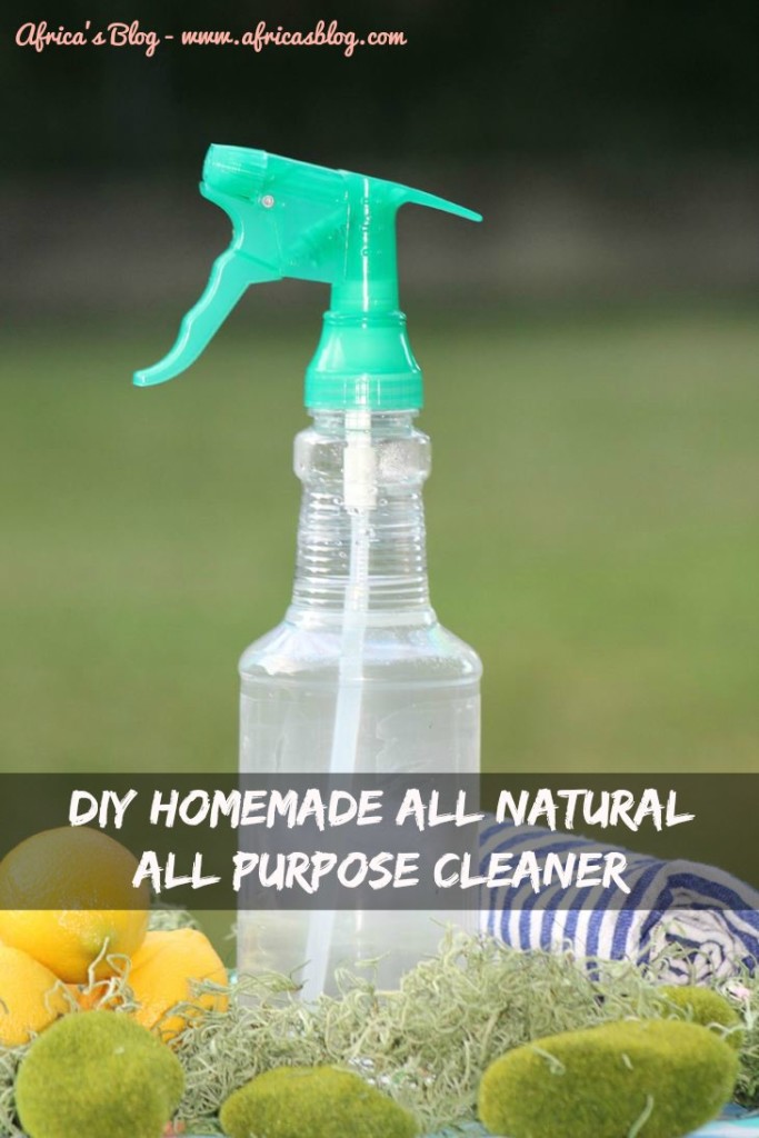 Easy DIY Homemade Natural All Purpose Cleaner Recipe