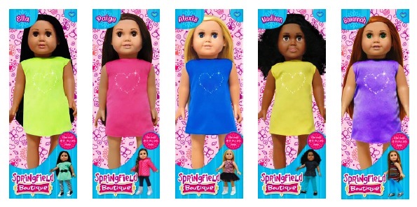 Springfield Dolls - Fall 2015 line exclusively available at Joann Stores