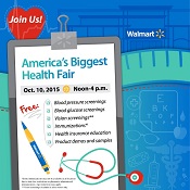 America's Biggest Health Fair at Walmart