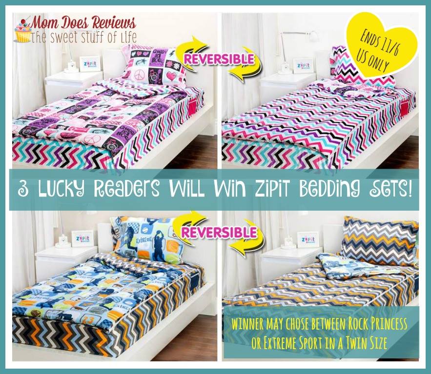 Zipit Bedding Sets Giveaway