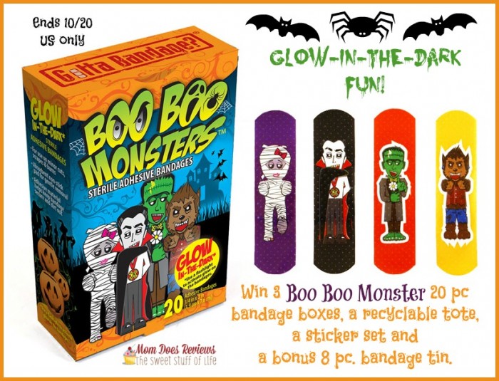 Gotta Bandage boo boo monster prize pack giveaway