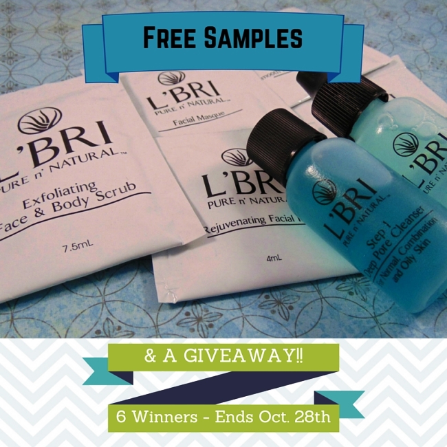 l'BRI Skin Care Sets #Giveaway - 6 Winners! (ends 10/28)