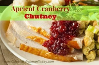Apricot Cranberry Chutney Recipe #12daysof Thanksgiving