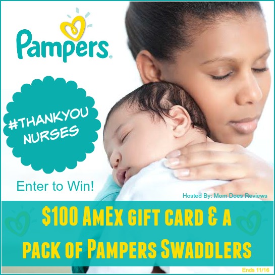 Thank You Nurses $100 AmEx Gift Card Giveaway