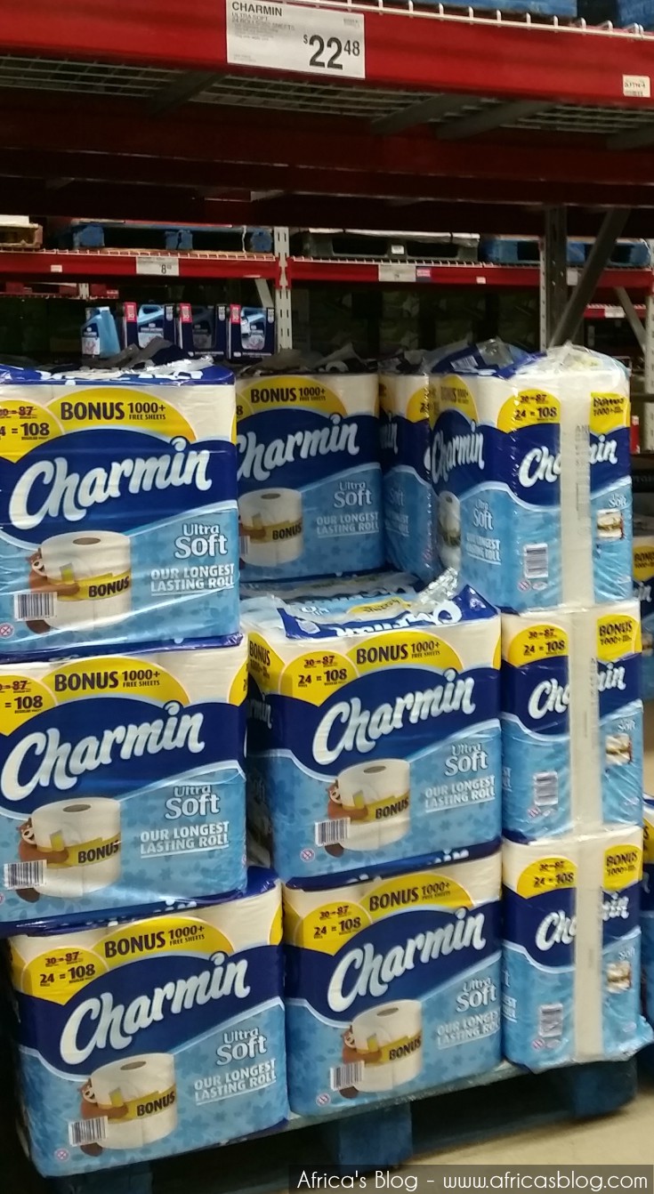 Charmin Ultra soft toilet paper - at Sam's Club