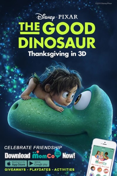 Disney Pixar MomCo Partner to Celebrate THE GOOD DINOSAUR