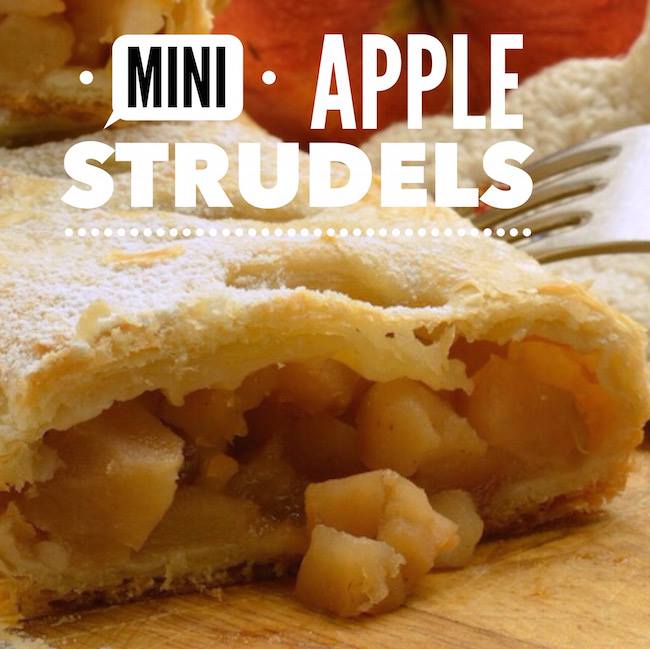 Mini Apple Strudels #12Daysof Thanksgiving Recipes & Crafts