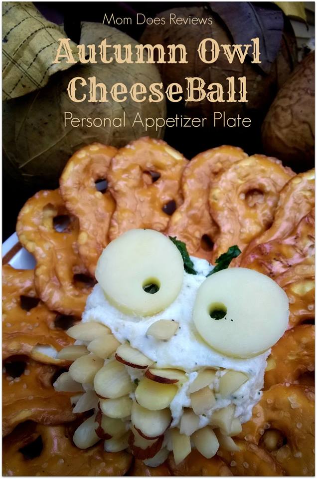 Owl Cheese Ball Recipe #12Daysof Thanksgiving