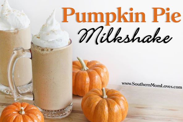 Pumpkin Pie Milkshake Recipe #12Daysof