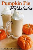 Pumpkin Pie Milkshake Recipe