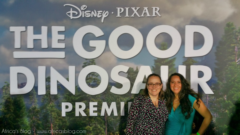 Red Carpet for The Good Dinosaur Premiere - with Taty