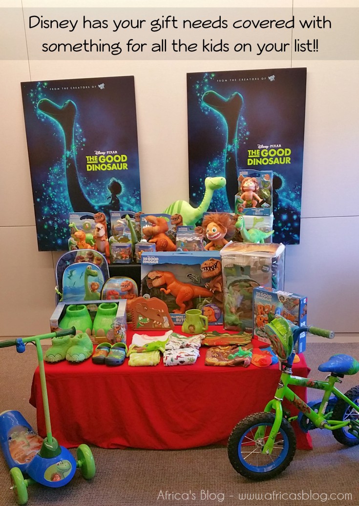 Get your kids covered with gifts from Disney's The Good Dinosaur movie