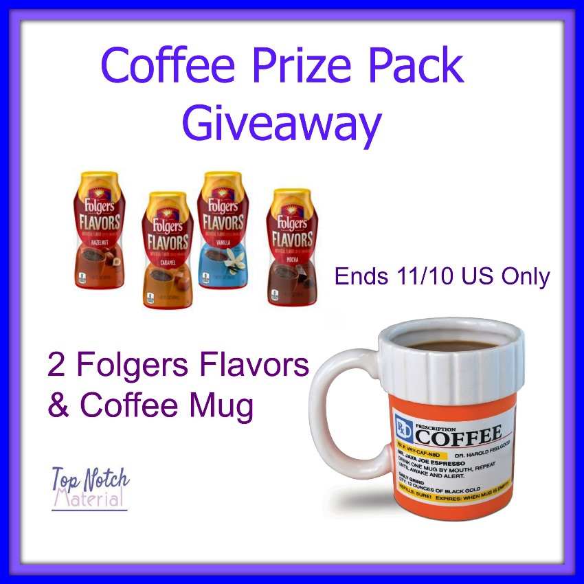 Folgers Flavors Prize Package Giveaway