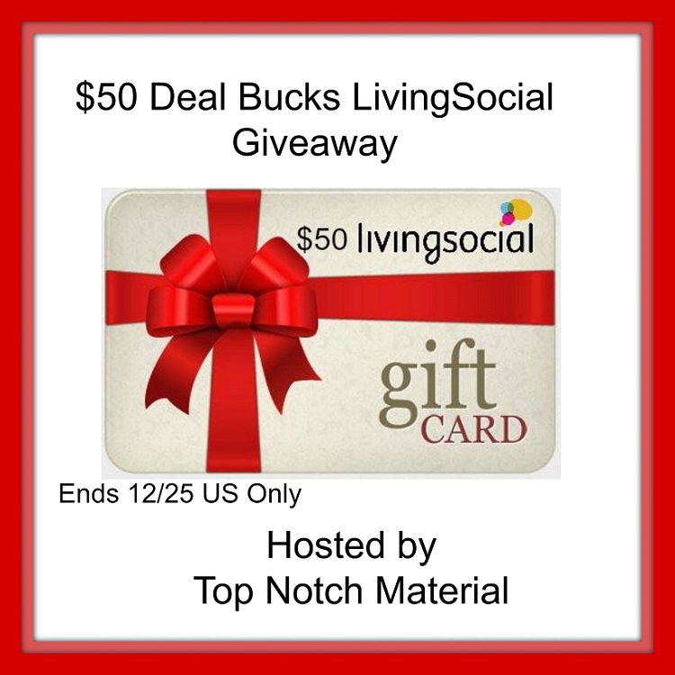 $50 LivingSocial Gift Card Giveaway!! (ends 1225)