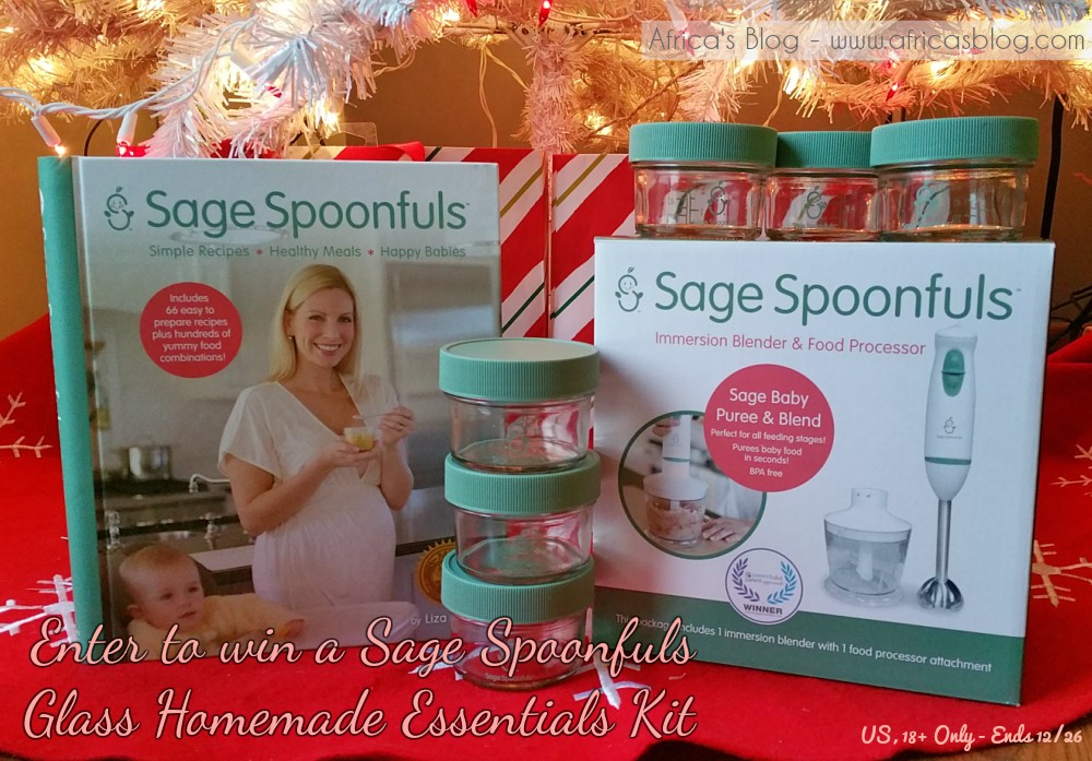 Enter to win a Sage Spoonfuls Glass Homemade Essentials Kit