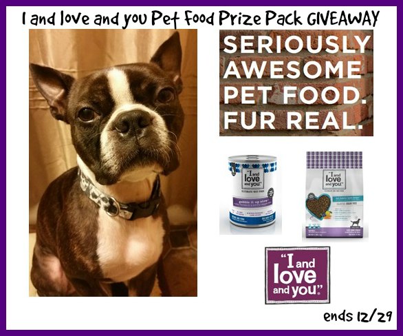 I and Love and You Pet Food #Giveaway!!!