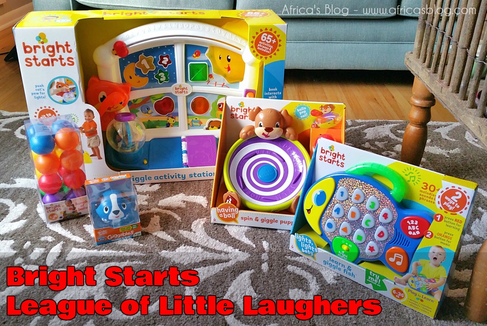 We hosted a Bright Starts 'League of Little Laughers' Playdate! #BabyLOLL