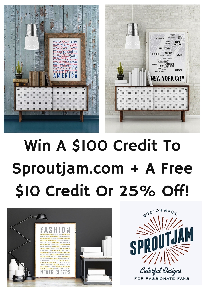 Win A 100 Credit To Sproutjam.com