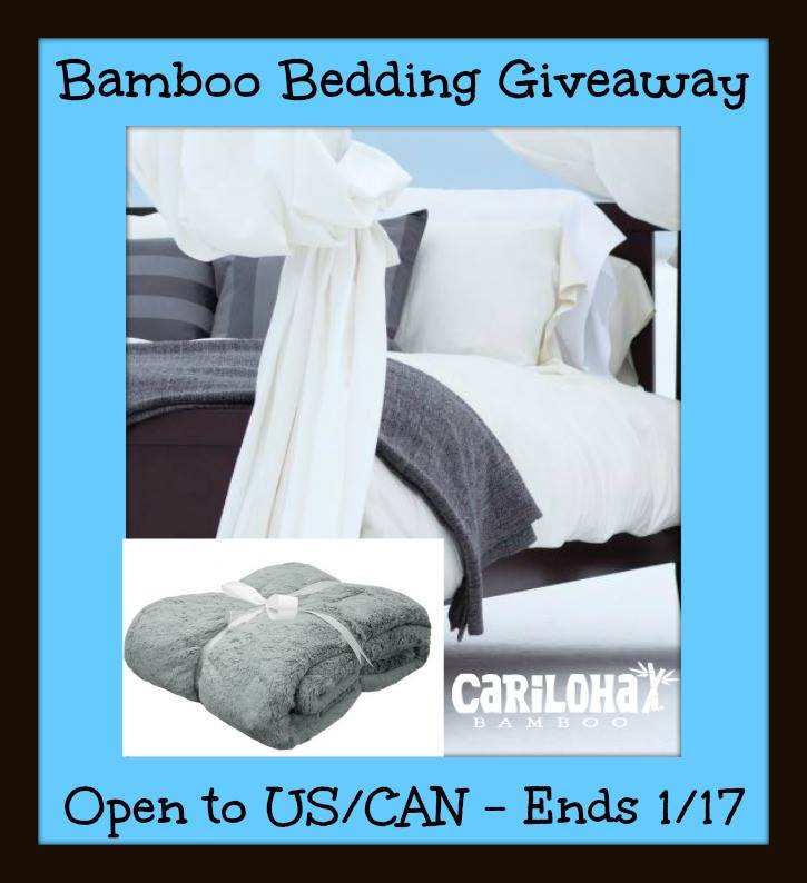 Cariloha Blanket and Duvet cover ~ $300 value!! (ends 1/17)