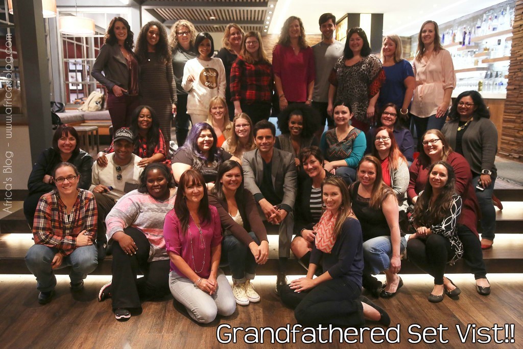Visiting with the cast of Grandfathered ~ all new episode 