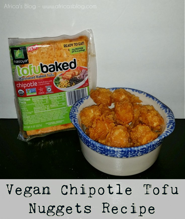 Vegan Chipotle Tofu Nuggets #Recipe!!