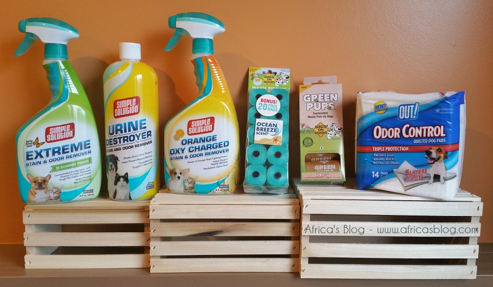 Cleaning up Pet Messes is a Breeze with these products