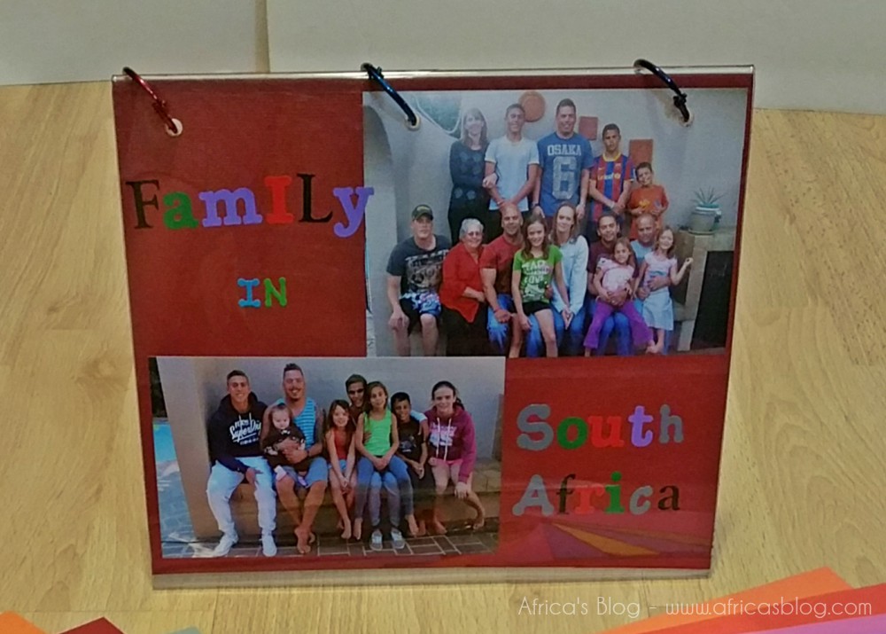 #DIY Acrylic Frame Family Album Craft!! #Tutorial back cover