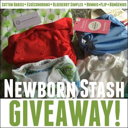 Newborn Cloth Diaper Stash Giveaway! (ends 4/19)