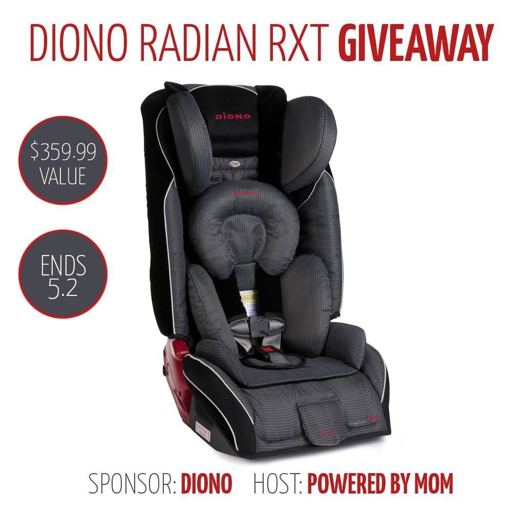 Diono Radian RXT Car Seat Giveaway