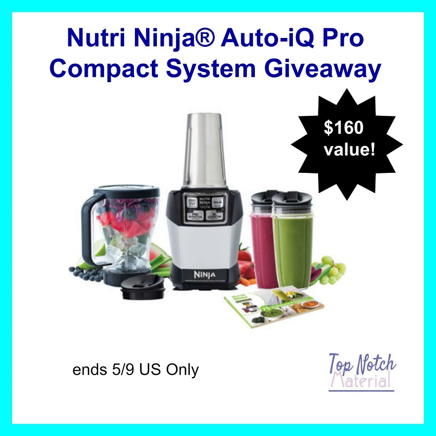 Nutri Ninja Auto-IQ Compact System #Giveaway!! (ends 59)