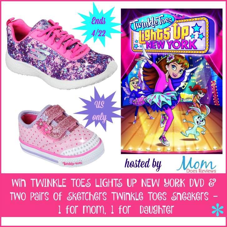 Twinkle Toes Lights Up New York DVD & Sketchers Sneakers Giveaway