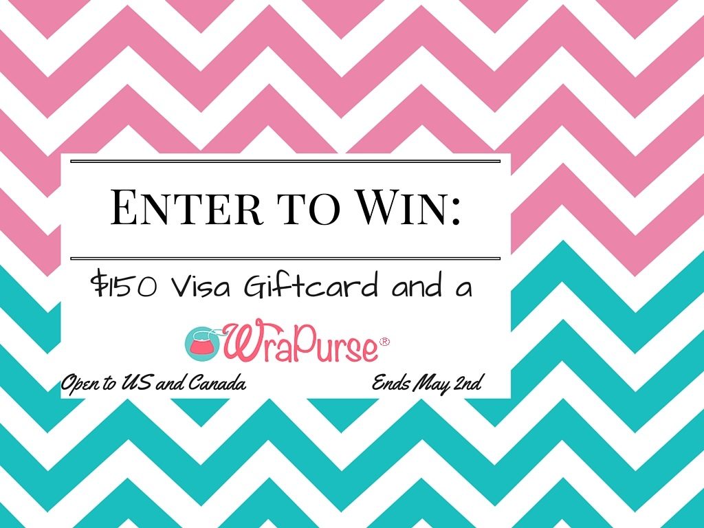 $150 Visa Gift Card & Wrapurse #Giveaway!! USA & CAN! (ends 5/2)