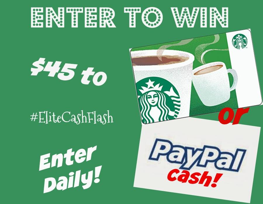 Cash OR Coffee - that's the choice!! $45 #Giveaway!