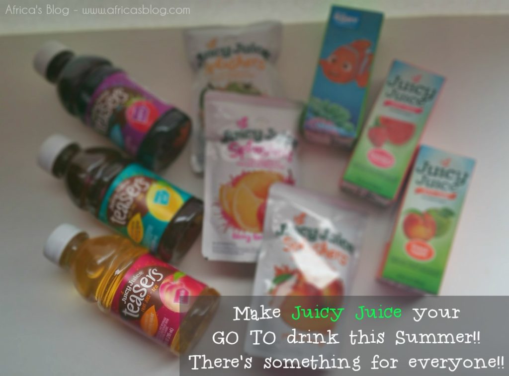 Make Juicy Juice your GO TO drink this Summer!! There's something for everyone!!