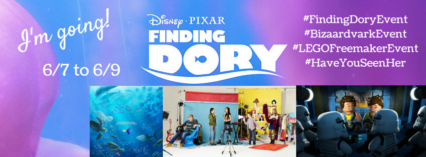 Walking the Red Carpet for Finding Dory PLUS so much more!! #FindingDoryEvent