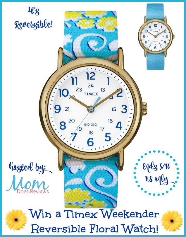 Timex Weekender Reversible Floral Watch Giveaway