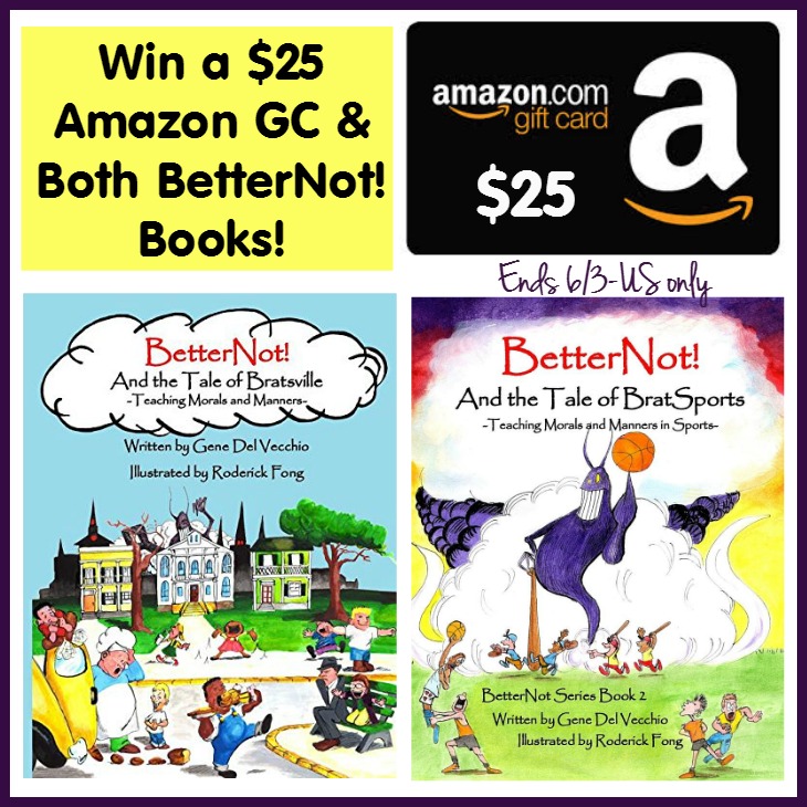 Win a $25 Amazon Gift Card & BetterNot Books