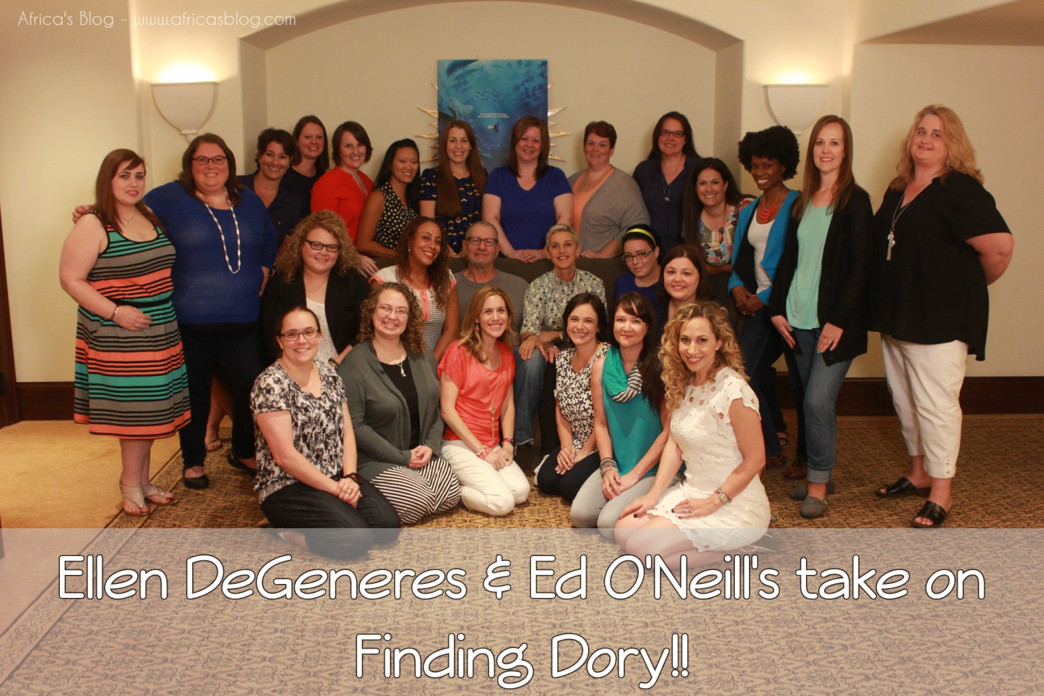 Ellen DeGeneres & Ed O'Neill's take on Finding Dory! #FindingDoryEvent