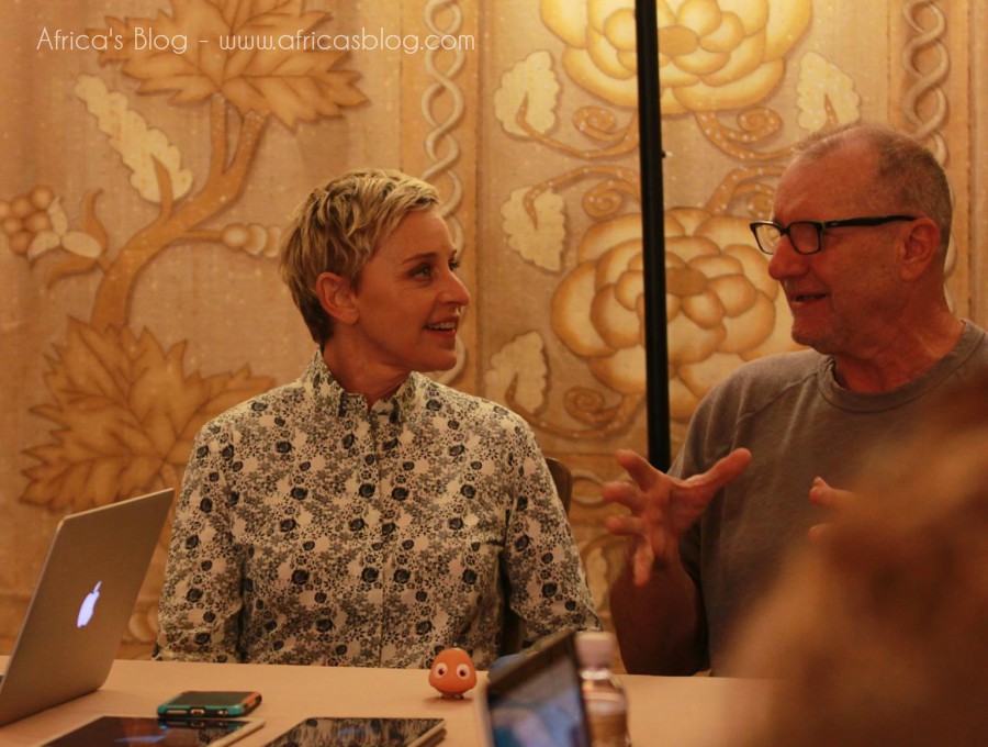 Ellen DeGeneres & Ed O'Neill's take on Finding Dory!! #FindingDoryEvent