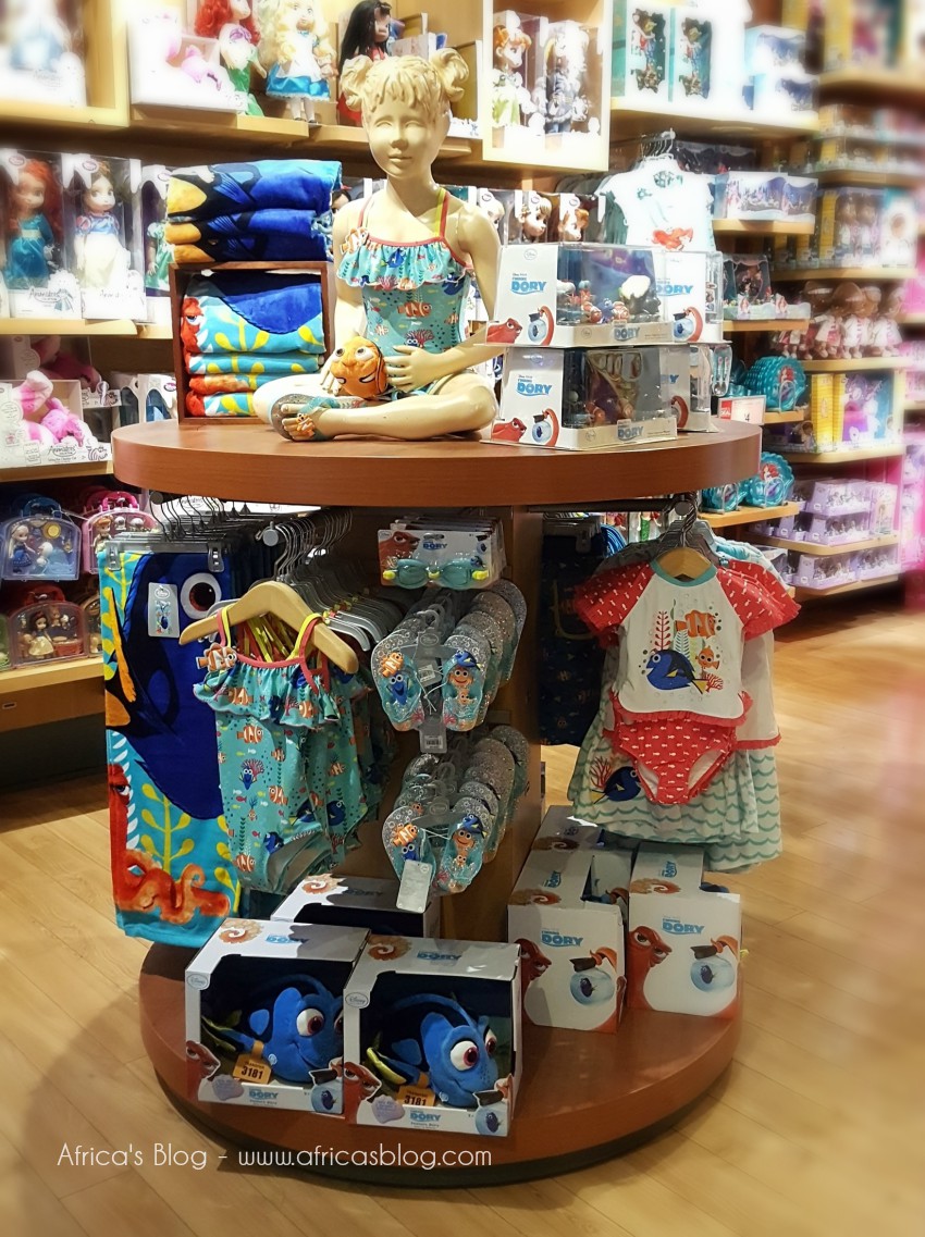 FINDING DORY Products at Disney Stores EVERYWHERE #FindingDoryEvent !