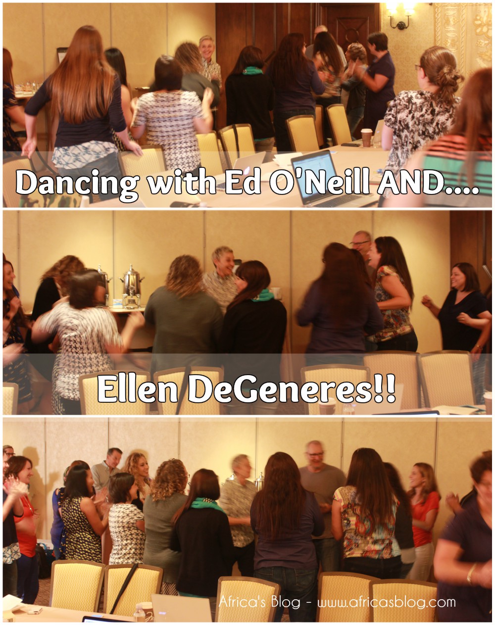 Finding Dory Press Junket - Dancing with Ellen! #FindingDoryEvent