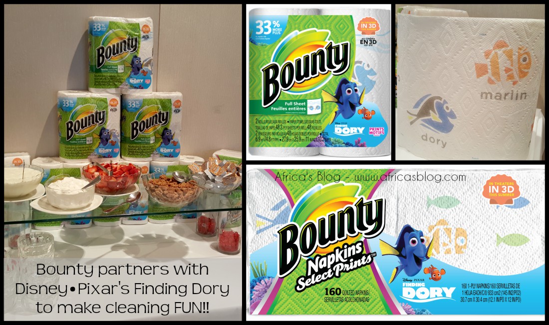 New Bounty Prints Featuring Disney•Pixar’s Finding Dory #FindingDoryEvent