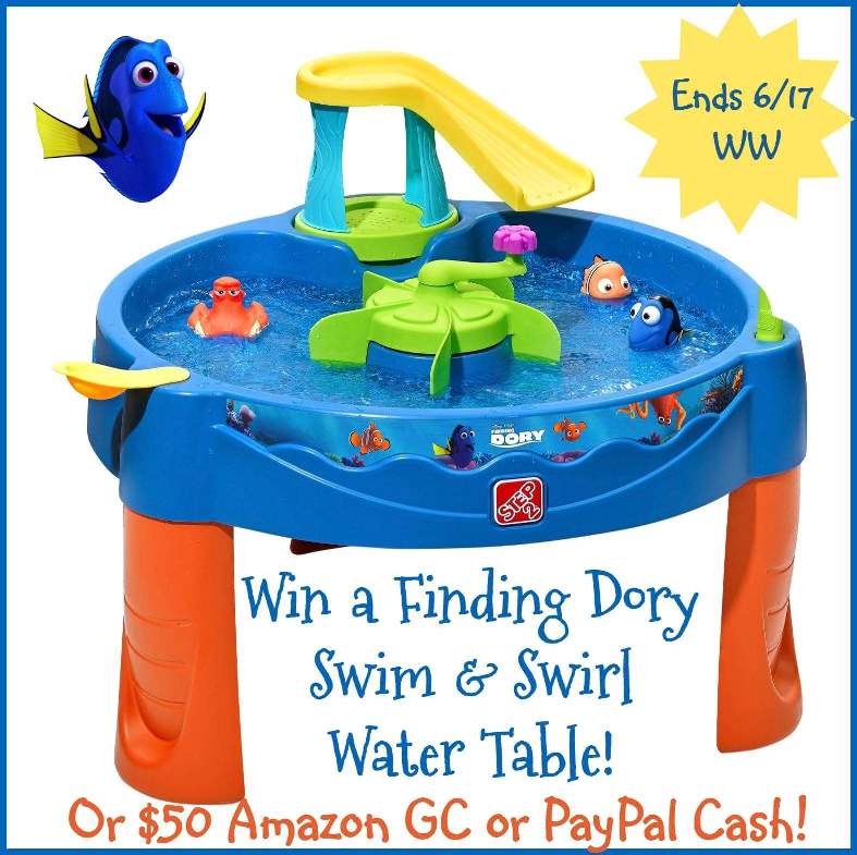 Step2 Finding Dory Swim & Swirl Water Table Giveaway