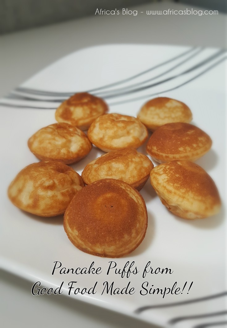 Pancake Puffs from Good Food Made Simple!!