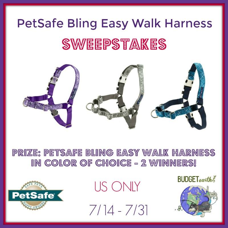 PetSafe Bling Easy Walk Harness Giveaway - 2 Winners!