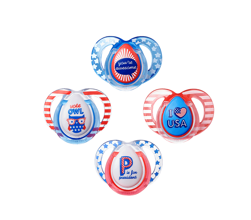 Tommee Tippee - Stars & Stripes pacifier #review!#TommeeMommee