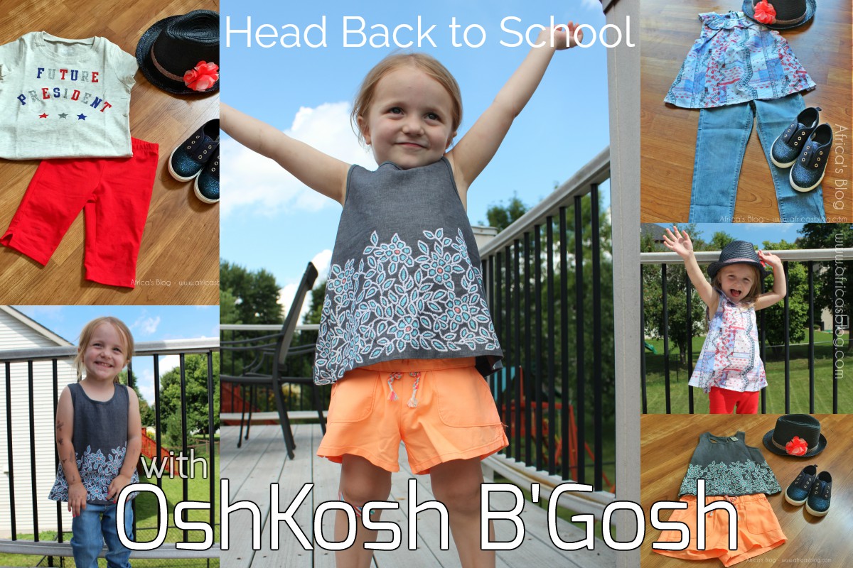 Heading Back to School with OshKosh B'gosh