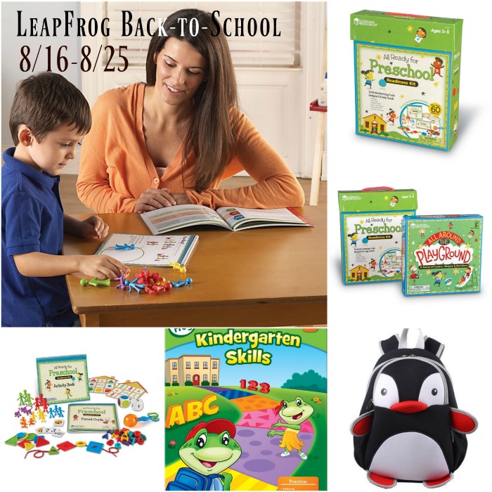 LeapFrog Back To School Giveaway