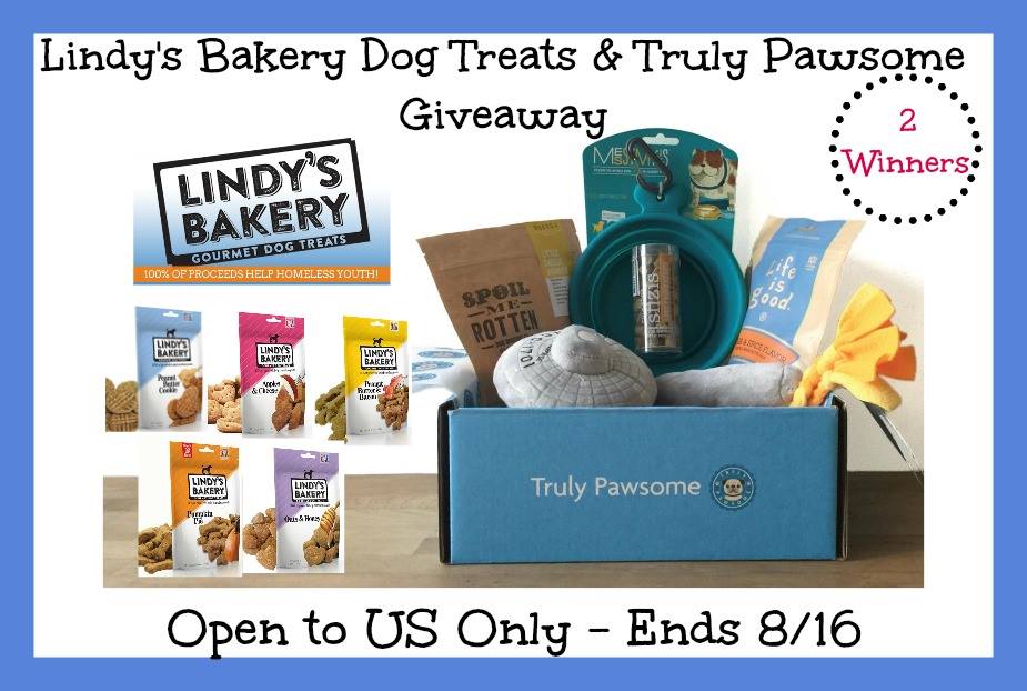 Lindy's Bakery Gourmet Dog Treats & Truly Pawsome Giveaway