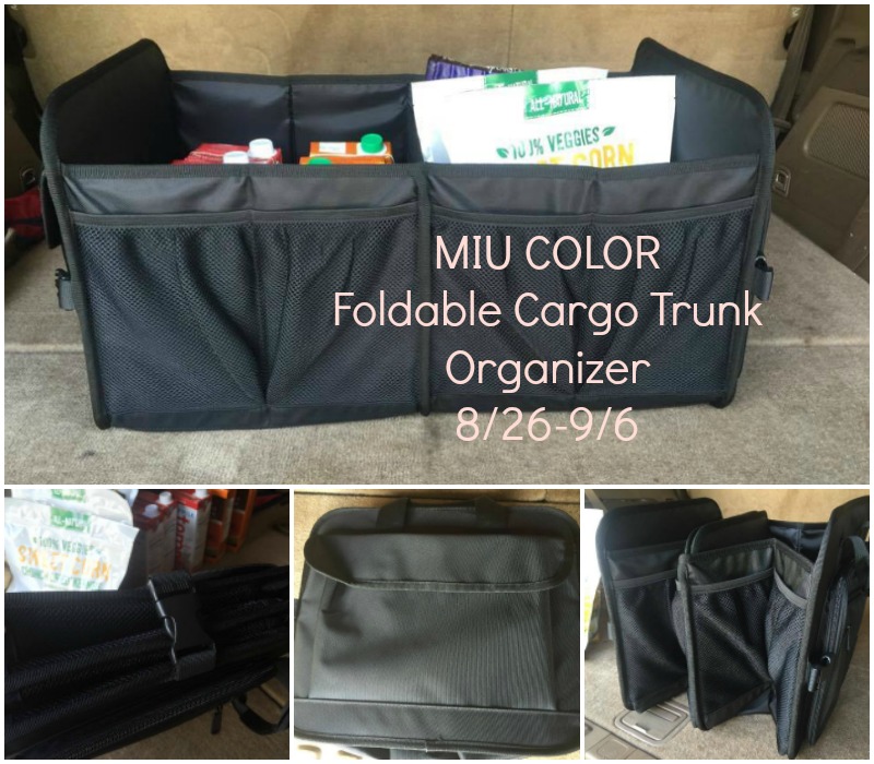 MIU COLOR Cargo Trunk Organizer Giveaway